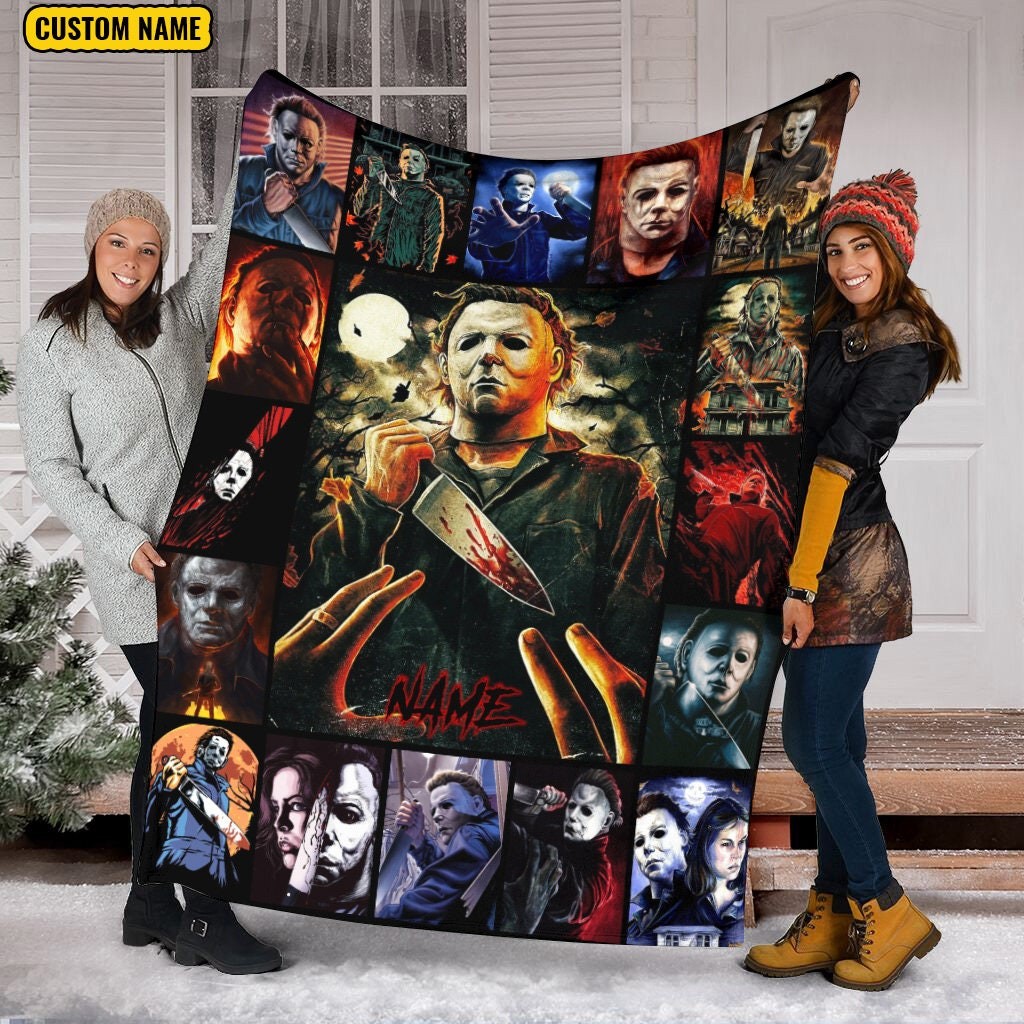 Horror Movie Watching Blanket,Halloween Home Decor