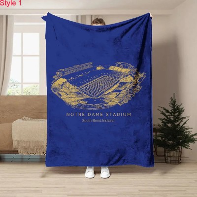 Notre Dame Stadium - College Football Blanket