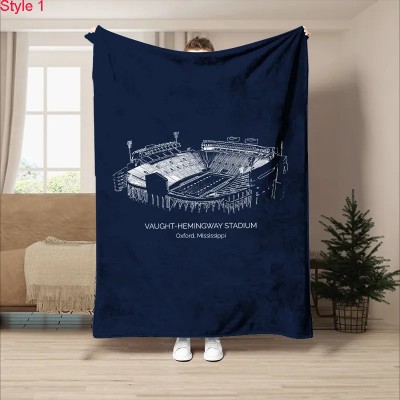 Vaught–Hemingway Stadium - College Football Blanket