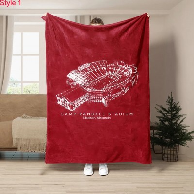 Camp Randall Stadium - College Football Stadium Blanket