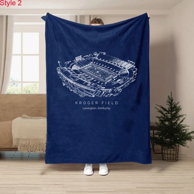 Kroger Field - College Football Blanket