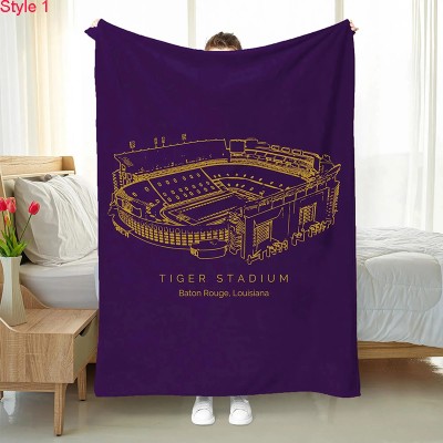 Tiger Stadium - College Football Blanket