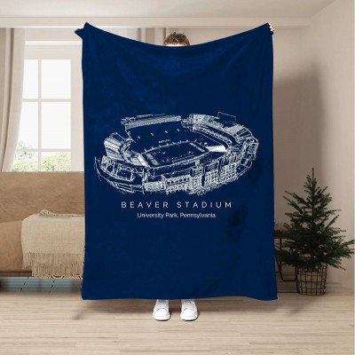 Beaver Stadium - College Football Blanket